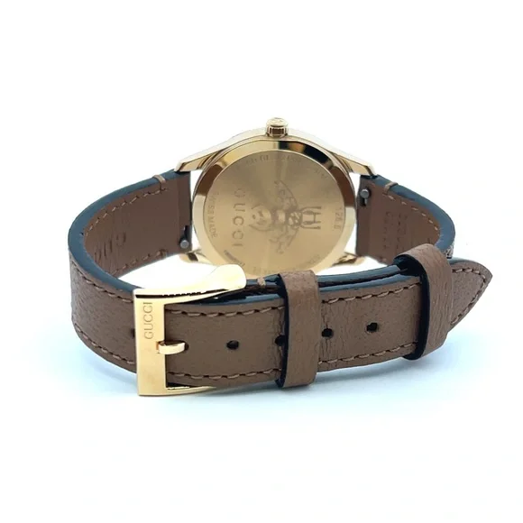 Gucci G-Timeless Quartz Champagne Dial Ladies Watch YA1265022 - Picture 5 of 9